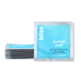 Bliss That's Incredi-Peel Glycolic Resurfacing Facial Pads - 15 ct - Single-Step Pads for Exfoliating and Brightening - Targets 