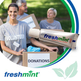 144 Tubes of Freshmint 0.6 oz. Anticavity Fluoride Toothpaste, Metallic Tube, Tubes do not have Individual Boxes for Extra Savin