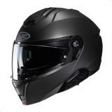 HJC i91 Solid Modular Motorcycle Helmet with HJ-33 Pinlock Shield, DOT Approved (Semi Flat Titanium, XX-Large)