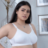 Trylo Riza T-Fit-34-White-B-Cup,WHITE,34,B0CKBXJJHF