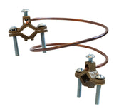 Southwire 65183240 GCL210.121WHBR Water Heater Bonding Kit, Grey