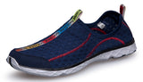 Zhuanglin Men's Quick Drying Aqua Water Shoes Navy 8