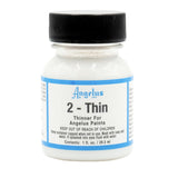 Angelus 2Thin Acrylic Leather Paint Additive Reduces Viscosity of Acrylic Paint for Airbrushing Air Brush Paint 1oz