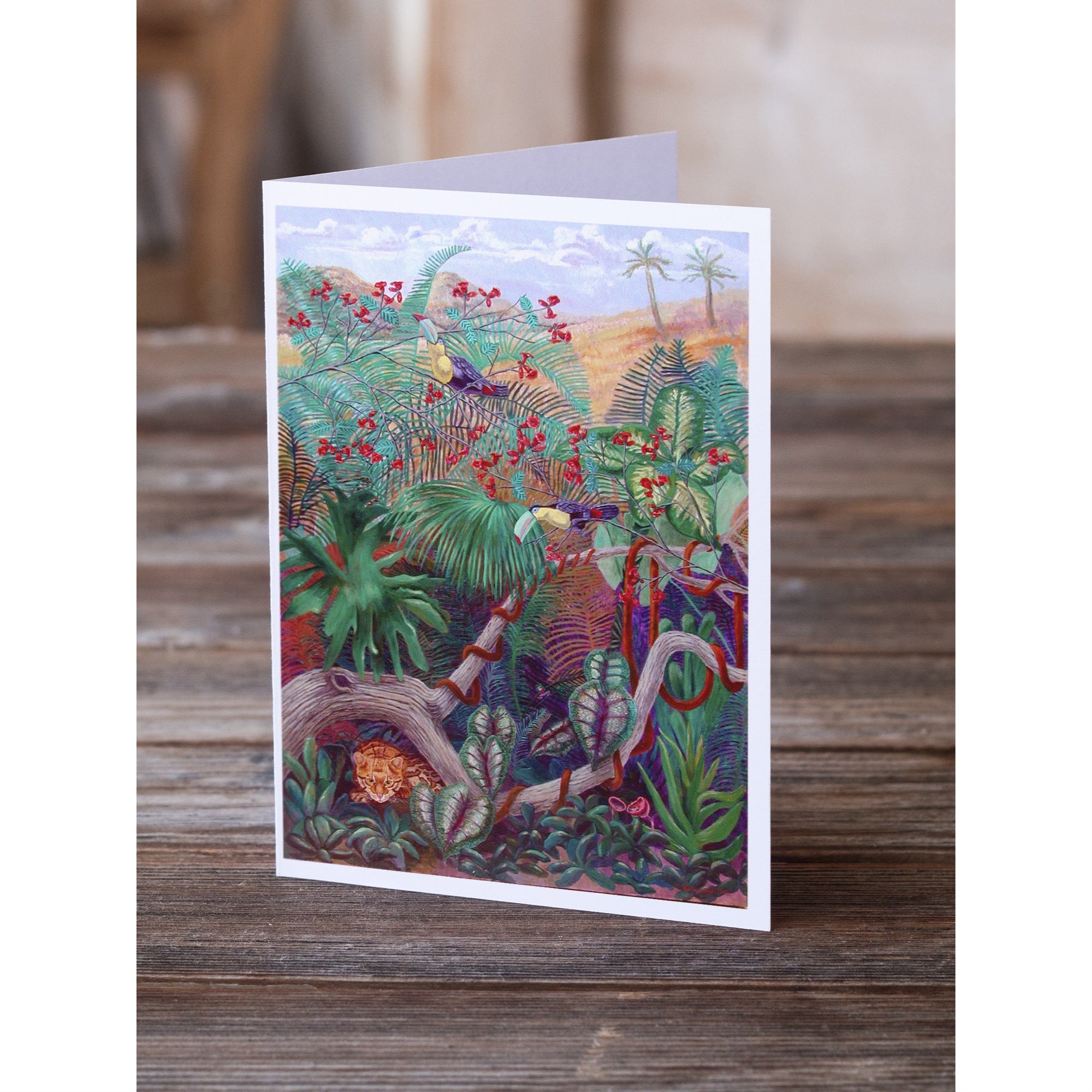 Bird - Toucan Greeting Cards And Envelopes Pack Of 8