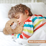 SuzziPals Teddy Bear Stuffed Animals, Microwavable Stuffed Animal Heating Pads for Cramps & Pain Relief, Bear Stress Relief Toy