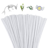 Mnuizu 200pcs Pipe Cleaners,Pipe Cleaners Chenille Stems for Craft, Fuzzy Sticks Christmas Craft Supplies for DIY Art & Creative