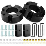 3 Front + 2 Rear Leveling Lift Kit Compatible with 2007-2021 Tundra, 3in Front Strut Suspension Lift Spacers + 2in Rear Lift Blo
