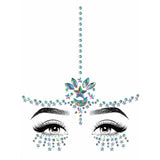 Karma Adhesive Face Jewels Sti - O/S / Clear