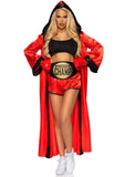 5 Pc Knockout Champ, Includes - Med/Lge / Red
