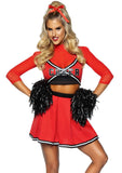 3 Pc Varsity Babe, Includes Cr - Med/Lge / Red