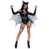2 Pc Midnight Bat, Includes Zi - Medium / Black