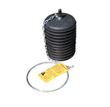 CHERNE INDUSTRIES Test Ball Plug,Pneumatic,Size 5 In 270059