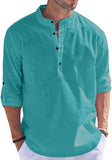 Bellstone Men'S Cotton Blend Solid Regular Fit Kurta (Kurta1500_Single_Rama_Xl