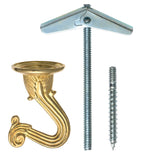 OOK 534518 Hillman Swag Hook, Plated, No Size, Brass