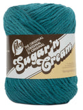 SugarN Cream Yarn SolidsTeal3