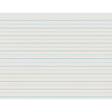 Pacon Alternate Dotted Rule Newsprint Paper, 81/2 x 11, 30 Lb, White, Ream Of 500 Sheets