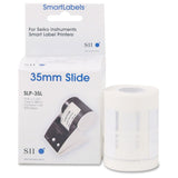 Seiko SelfAdhesive 35mm Slide Labels, 7/16 x 11/2, White, 300/Box