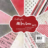 CrafTangles Scrapbook Paper Pack All for Love Vol.2 (6x6)