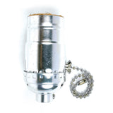 Orrco 60405 Nickel 3-Way Pull Chain Socket, 1 Count (Pack of 1)