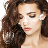 2PCS Transparent Face Shield, Lightweight Anti-Fog Clear Face Mask, Sturdy Breathable Clear Face Shield, Plastic Reusable Protec