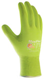 ATG 34-874FY/S Maxiflex Ultimate, 15G Hv Ylw Nylon Shell, Hv Ylw Nitrile Microfoam Hi-Vis Yellow