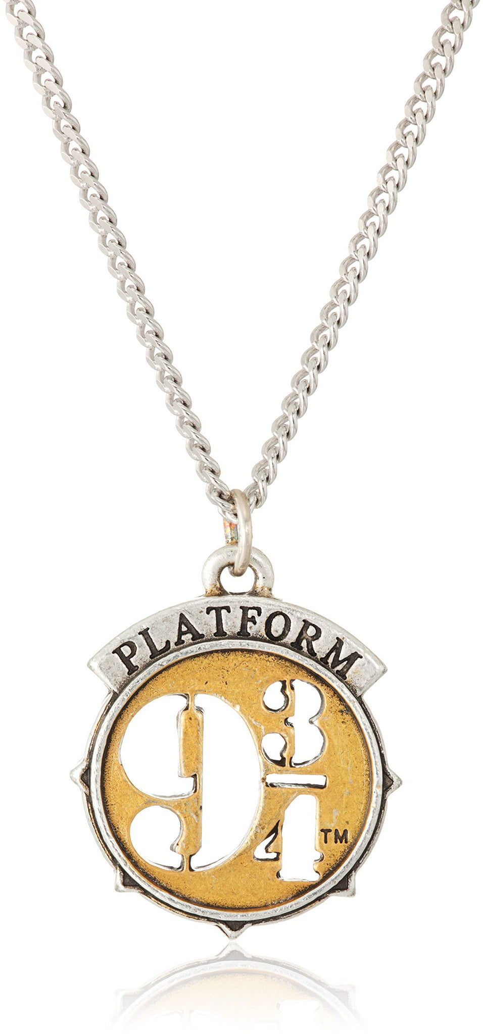 Alex and Ani Harry Potter Platform Two Tone Brass Necklace