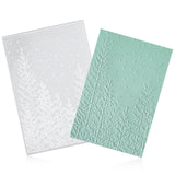 Geiserailie 1 Pcs Embossing Folders Embossing Machine Template Paper Card Folders for Christmas Card Making DIY Flower Scrapbook