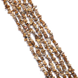 BEADIA Irregular Natural Brown Picture Jasper Stone Loose Semi Gemstone Beads for Jewelry Making 5-8mm 80cm
