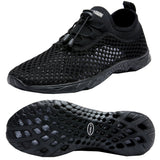 Zhuanglin Men's Quick Drying Aqua Water Shoes Black 11
