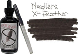 Noodler's Ink X-Feather Black 4.5 oz Bottled Ink with Free FP from