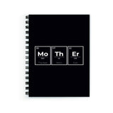Plan To Gift Notebook Unruled Mother Periodical Table Notebook Wire Bound Spiral Printed Pages:160 (Size A5)