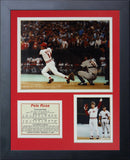 Legends Never Die Pete Rose Hit #4192 Framed Photo Collage, 11 x 14Inch (11331U)