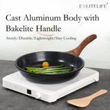 ESLITE LIFE Nonstick Ceramic Frying Pans Skillets Set, Non-Toxic Egg Omelette Kitchen Cooking Pans Compatible with All Stovetops