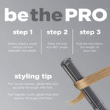 Infinitipro By Conair Tourmaline Ceramic Flat Iron, 1-Inch
