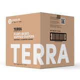 Terra Size 3 Diapers: 85% Plant-Based Diapers, Ultra-Soft & Chemical-Free for Sensitive Skin, Superior Absorbency for Day or Nig