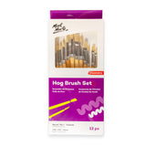 Mont Marte Hog Brush Set 12Pc