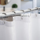 ADICTUM Shower Curtain Hook Rings| Stylish Metal 100% Stainless Steel Rings Hooks for Bathroom Shower Curtain Rod Ring Set of 1