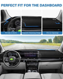 FIILINES Dash Cover Compatible with Kia Carnival 2022 2023 2024 Dashboard Cover Mat for Carnival Accessories Sunshade Nonslip Me