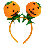 Ecraftindia Double Pumpkin Halloween Headband For Halloween Party | Halloween Pumpkin Headband For Girls Kids | Halloween Costum