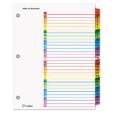 Cardinal 60118 One Step Index System, Daily, 131 Tab, Multicolor