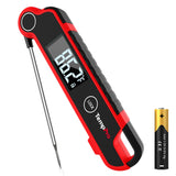 TempPro TP620 Instant Read Meat Thermometer Digital, Cooking Thermometer with Large Auto-Rotating LCD Display, Waterproof Food T