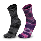 Anchor, Women Anti Slip High Ribbed Fitness Socks | NonSkid Socks For Yoga, Gym, Pilates, Barre, Dance & Workout | Crew Length 