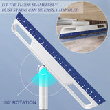 Multifunction Magic Broom, Extended Indoor Broom Detachable,3-in-1 Sweeper Removing Dust Liquid Hair, Adjustable Floor Squeegee,