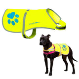 SafetyPUP XD Urban Dog Reflective Vest. Our Fluorescent Hi-Visibility Dog Jacket in Multi-Colors Helps to Safeguard Your PUP in 