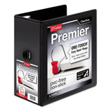 Premier Easy Open Clearvue Locking SlantD Ring Binder 3 Rings 5 Capacity 11 X 8.5 Black