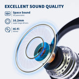 PSIER Open Ear Headphones, Bluetooth 5.3 Wireless Sports Headphones with Digital Display Charging Case 40 Hours Playtime True Ea