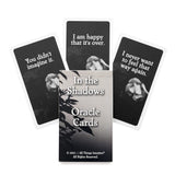 All Things Intuitive in The Shadows, 54 Shadow Oracle Cards, Raw and Real Love Messages, Soul Connection Cards for Oracle and Ta