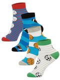 Bodycare Boys Ankle Length Socks Gray Melange