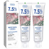 7.5% Hydroxyapatite Toothpaste for Enamel Protection and Tooth Strengthening, Gentle for Sensitive Teeth, Fluoride-Free & SLS-Fr