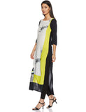 W For Woman Women'S Straight Kurta (16Au15908-58472_Std Ecru_10)